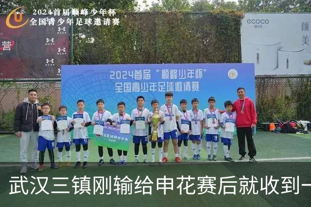 武汉三镇刚输给申花赛后就收到一个好消息，事关球队未来保级